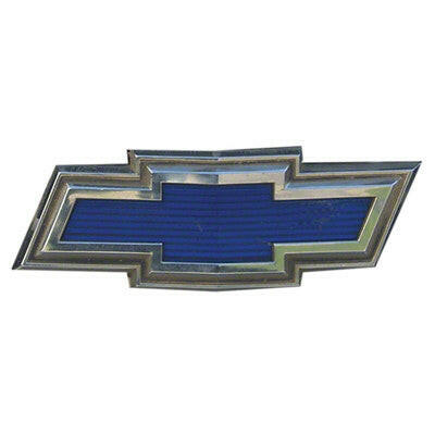 1971-1972 Chevy C/K Pickup GRILLE EMBLEM, BLUE BOWTIE.
