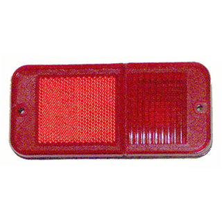 1970-1972 GMC Jimmy DRIVER OR PASSENGER SIDE REAR RED MARKER LIGHT ASSEMBLY w/o - Classic 2 Current Fabrication