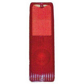 1967-1972 GMC Pickup DRIVER OR PASSENGER SIDE TAIL LIGHT LENS FOR FLEETSIDE.
