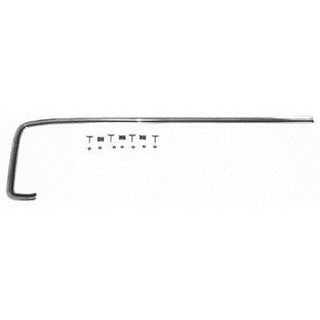 1973-1980 GMC Pickup FENDER MOLDING FRONT LH UPPER EXCEPT 77.
