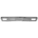 1981-1982 Chevy Blazer FRONT BUMPER, CHROME, WITH PAD HOLES - Classic 2 Current Fabrication