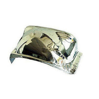 1981-1991 GMC Jimmy CHROME DRIVER SIDE FRONT INNER FENDER.