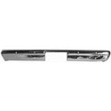 1987-1991 Chevy C/K Pickup CHROME REAR BUMPER FACE BAR w/o HOLE FOR FLEETSIDE.
