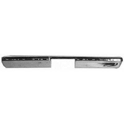 1987-1991 Chevy C/K Pickup CHROME REAR BUMPER FACE BAR w/HOLE FOR FLEETSIDE.