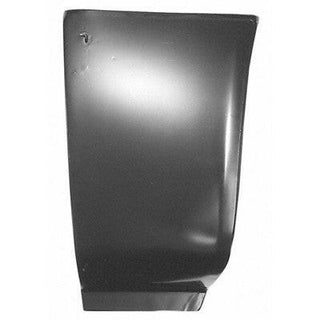 1973-1991 Chevy Suburban QUARTER PANEL LOWER FRONT, LH, 7 3/4in X 14 1/2in HIGH.