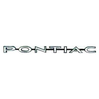 1967-1969 Pontiac Firebird GRILLE EMBLEM, PONTIAC - Classic 2 Current Fabrication