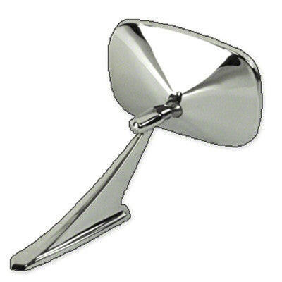 1969-1972 Pontiac Catalina DRIVER SIDE NON REMOTE OUTSIDE REARVIEW MIRROR w/HARDWARE.