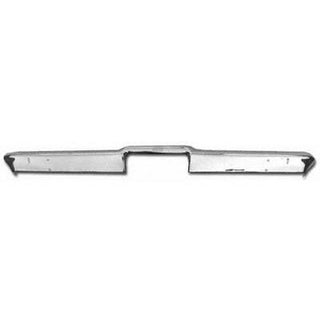 1967-1968 Pontiac Firebird BUMPER FACE BAR REAR, CHROME, - USA CHROME.