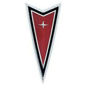 1977-1981 Pontiac Firebird HOOD EMBLEM, RED ARROWHEAD.