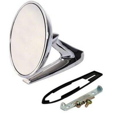 1967-1968 Pontiac Catalina DRIVER SIDE STANDARD 2ND DESIGN OUTSIDE REARVIEW MIRROR WITH.