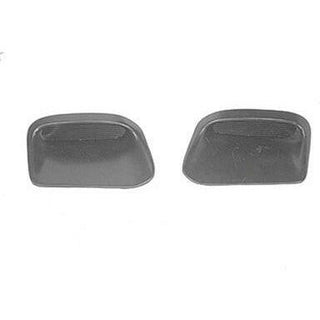 1968-1970 Pontiac Tempest HOOD SCOOP INSERT PAIR WITHOUT RAM AIR.
