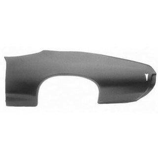 1968 Pontiac GTO QUARTER PANEL SKIN LH 33in HIGH X 76in LONG.