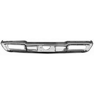 1968 Pontiac Tempest BUMPER FACE BAR REAR, CHROME, - USA CHROME.