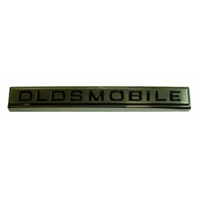 1967 Oldsmobile Cutlass GRILLE EMBLEM, 'OLDSMOBILE' - Classic 2 Current Fabrication