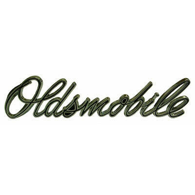 1970 Oldsmobile Cutlass GRILLE SCRIPT, 'OLDSMOBILE', FOR CUTLASS 'S' & RALLYE 350.
