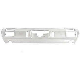 1971-1972 Oldsmobile Cutlass BUMPER FACE BAR REAR CHROME w/EXHAUST CUTOUTS w/o GUARD HOLES.