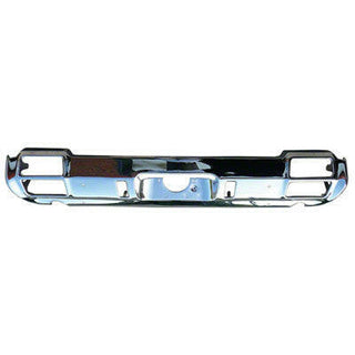 1971-1972 Oldsmobile Supreme BUMPER FACE BAR REAR, CHROME, w/EXHAUST CUTS.