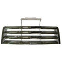 1949-1953 GMC Pickup GRILLE, CHROME, WITH BRACKET.