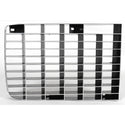 1970-1973 Chevy Camaro Grille, Black, RH, Fits RS Models Only.