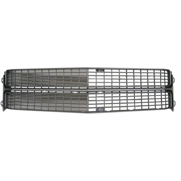 1970 Chevy El Camino Grille, Silver - Classic 2 Current Fabrication