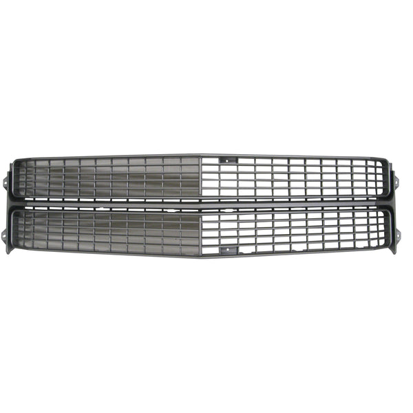 1970 Chevy El Camino Grille, Silver.