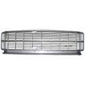 1971 Chevy El Camino Grille, Silver - Classic 2 Current Fabrication