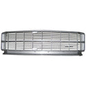 1971 Chevy El Camino Grille, Silver.