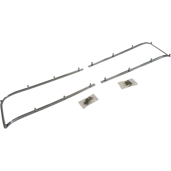 1968-1969 Pontiac GTO Grille Moulding Pair.