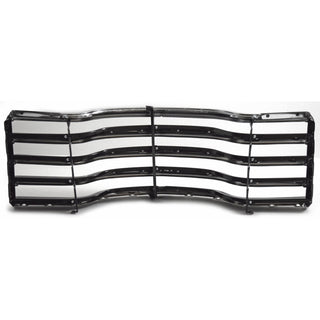 1947-1953 Chevy Truck Grille Assembly Chrome with Black Backsplash Includes Mounting Brackets - Classic 2 Current Fabrication