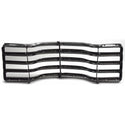 1947-1953 Chevy 1st Series Truck Grille Assembly Chrome with Black Backsplash Includes Mounting Brackets.