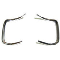 1968-1969 Dodge Charger Grille Corner Trim 2 Piece Set.