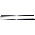 1969 Dodge Charger Grille Molding, 4 Piece Set - Classic 2 Current Fabrication