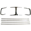1969 Dodge Charger Grille Trim Complete 7 Piece Set.