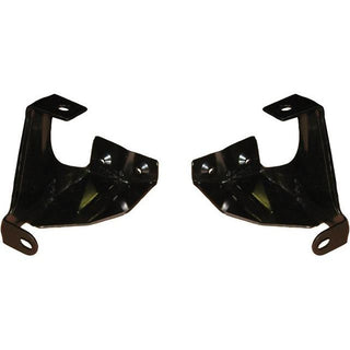 1957 Chevy Two-Ten Series Grille Bar Support Brackets Pair - Classic 2 Current Fabrication