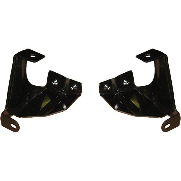 1957 Chevy Two-Ten Series Grille Bar Support Brackets Pair - Classic 2 Current Fabrication