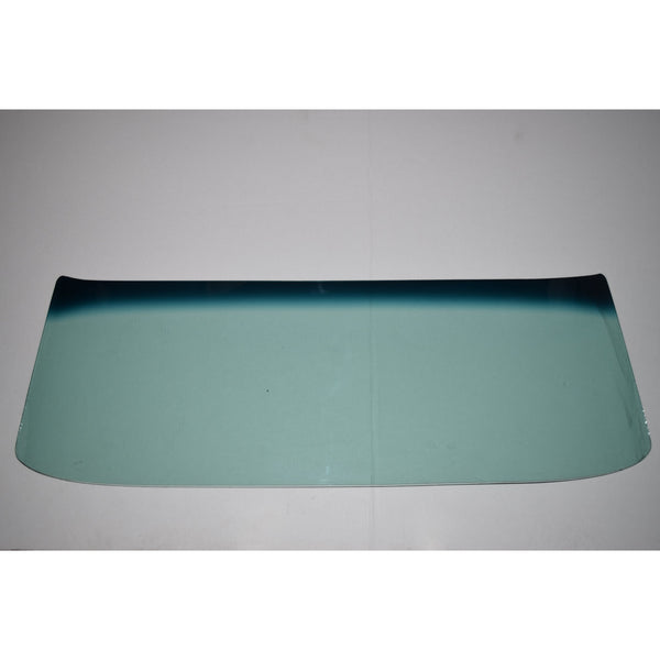 1962-1967 Chevy Nova 2 Door Hardtop Windshield Glass W/ Blue Band Green Tinted - Classic 2 Current Fabrication