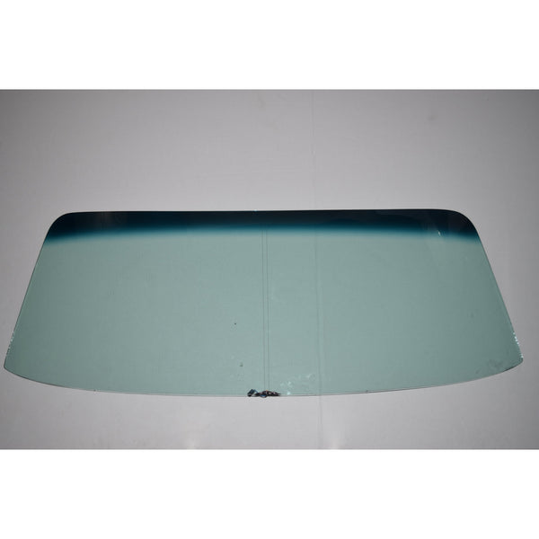 1968-1972 Chevy Nova 2 Door Windshield Glass W/ Antenna W/ Band Green Tinted.