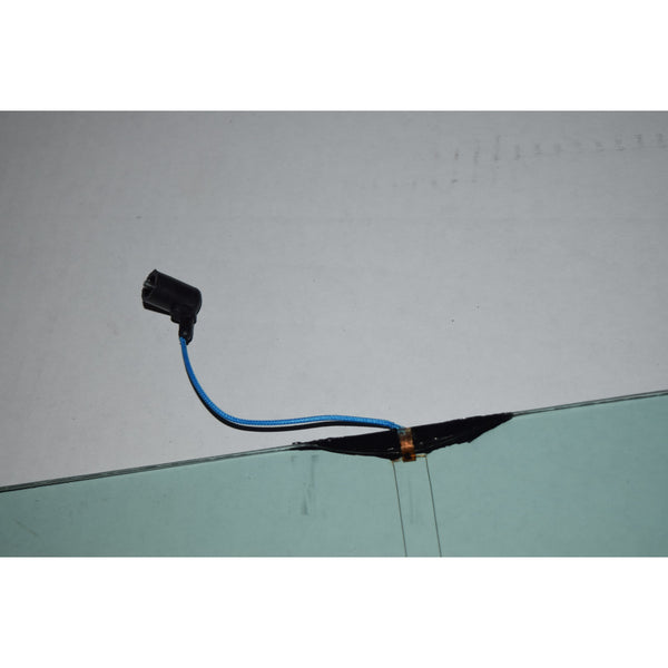 1968-1972 Chevy Nova 2 Door Windshield Glass W/ Antenna W/ Band Green Tinted.