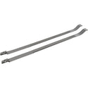1970-1973 Chevy Camaro Fuel Tank Strap Set, 2 Piece, Stainless Steel.