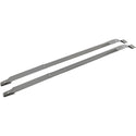 1970-1973 Chevy Camaro Fuel Tank Strap Set, 2 Piece, Stainless Steel.