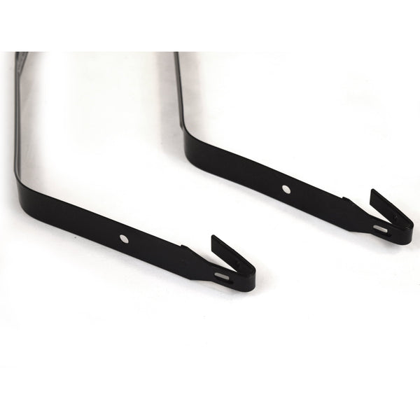 1968-1972 Chevy Nova Fuel Tank Strap 2 Pieces Set Galvanized Steel.