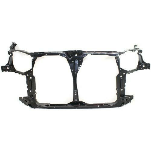 2002-2003 Honda Civic Radiator Support, Assembly, Black, Steel, Hatchback.