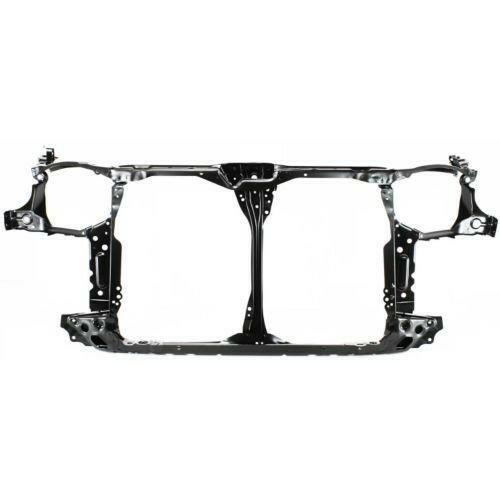 2004-2005 Honda Civic Radiator Support, Assembly, Black, Steel.