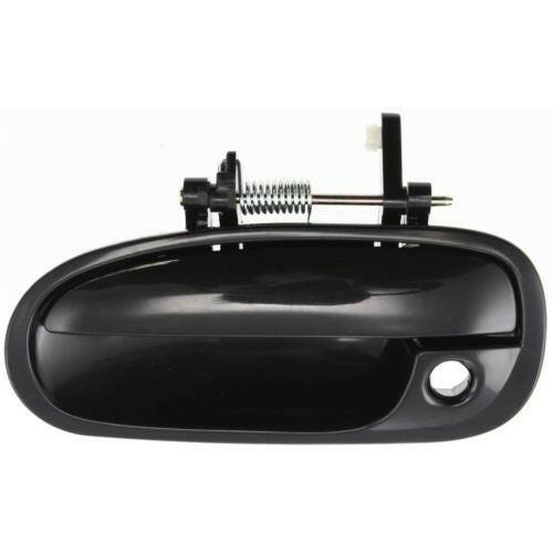 1996-2000 Honda Civic Front Door Handle LH, Outside, Black, W/ Keyhole.