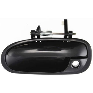 1996-2000 Honda Civic Front Door Handle LH, Outside, Black, W/ Keyhole - Classic 2 Current Fabrication