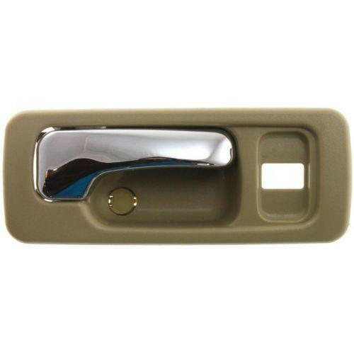 1990-1993 Honda Accord Front Door Handle RH Lever+beige Housing, Sedan.