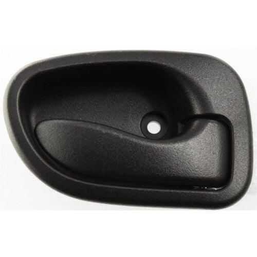 1995-1999 Hyundai Accent Front Door Handle RH, Inside, Textured Black.