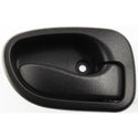 1995-1999 Hyundai Accent Front Door Handle RH, Inside, Textured Black.