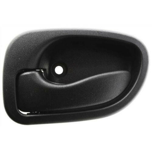 1995-1999 Hyundai Accent Front Door Handle LH, Inside, Textured Black.