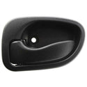 1995-1999 Hyundai Accent Front Door Handle LH, Inside, Textured Black.